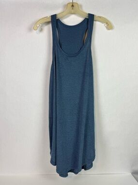 Sleeveless Blue Racerback Tank